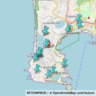 Mappa Via Ottaviano Augusto, 80070 Bacoli NA, Italia (2.06429)