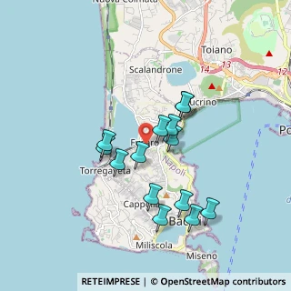 Mappa Via Ottaviano Augusto, 80070 Bacoli NA, Italia (1.68571)