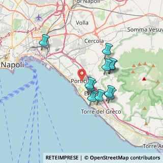 Mappa Piazzale Vanvitelli, 80055 Portici NA, Italia (3.23364)