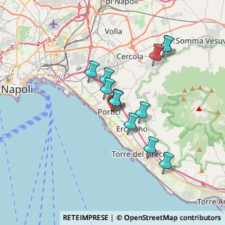 Mappa Piazzale Vanvitelli, 80055 Portici NA, Italia (3.30417)