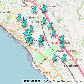 Mappa Piazzale Vanvitelli, 80055 Portici NA, Italia (1.0485)