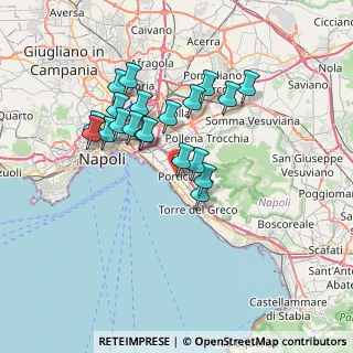 Mappa Piazzale Vanvitelli, 80055 Portici NA, Italia (6.5875)