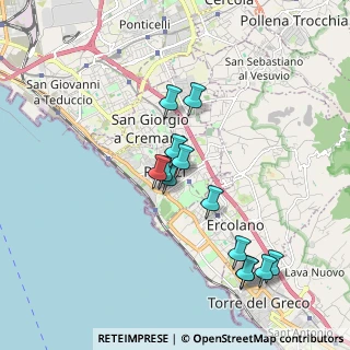 Mappa Piazzale Vanvitelli, 80055 Portici NA, Italia (1.86615)