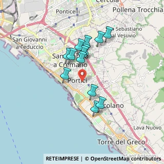 Mappa Piazzale Vanvitelli, 80055 Portici NA, Italia (1.54)