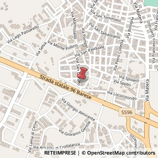 Mappa Via San Donato, 61-a, 70022 Altamura, Bari (Puglia)