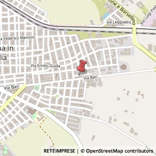 Mappa Via Edmondo de Amicis, 9, 70024 Gravina in Puglia, Bari (Puglia)