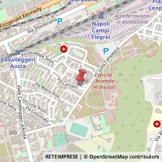 Mappa Via Carnaro, 2, 80124 Napoli, Napoli (Campania)