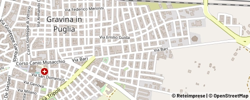 Mappa Gravina in Puglia