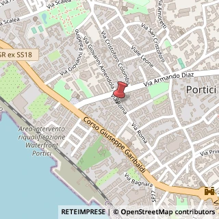 Mappa Via Roma, 12, 80055 Portici, Napoli (Campania)