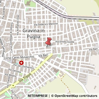Mappa Via Casale, 164, 70024 Gravina in Puglia, Bari (Puglia)