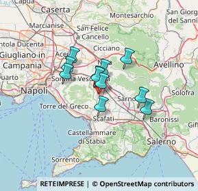 Mappa Trav. Delle Mimose di Via Nappi, 80047 San Giuseppe Vesuviano NA, Italia (9.23091)