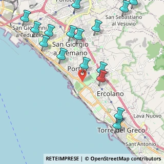 Mappa Via Università, 80055 Portici NA, Italia (2.82563)
