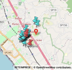 Mappa Via Trentola II, 80056 Ercolano NA, Italia (0.741)