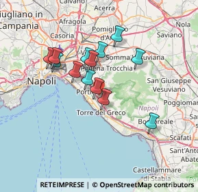 Mappa Via Trentola II, 80056 Ercolano NA, Italia (6.17)