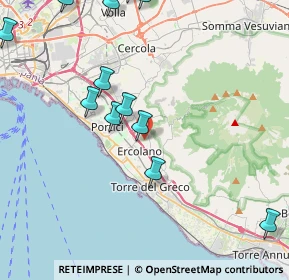 Mappa Via Trentola II, 80056 Ercolano NA, Italia (5.63)