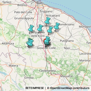 Mappa Via Acquaviva, 70023 Gioia del Colle BA, Italia (9.36417)