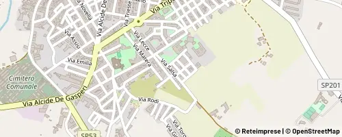Mappa Gravina in Puglia