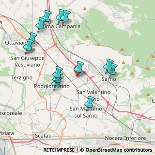 Mappa Via Risorgimento Prima Traversa Destra, 80040 Striano NA, Italia (4.87786)
