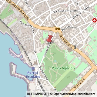 Mappa Corso Umberto I, 44, 80055 Portici, Napoli (Campania)