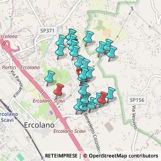 Mappa Via S.B. Cozzolino, 80056 Ercolano NA, Italia (0.39857)