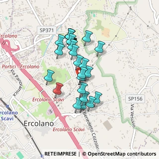Mappa Via S.B. Cozzolino, 80056 Ercolano NA, Italia (0.38889)