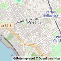 Karte Portici