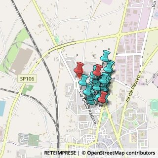 Mappa Via Valerio Tango, 70023 Gioia del Colle BA, Italia (0.34138)