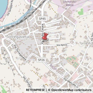 Mappa Via Giulio Cesare, 293, 80070 Bacoli, Napoli (Campania)