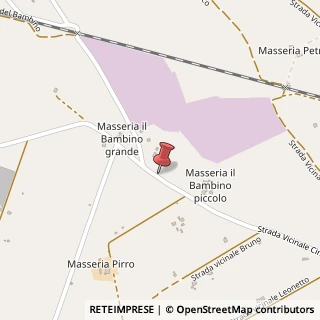 Mappa Str. Vicinale Cinque Parieti, 561, 70023 Gioia del Colle, Bari (Puglia)