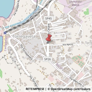 Mappa Via Giulio Cesare, 274/A, 80070 Bacoli, Napoli (Campania)