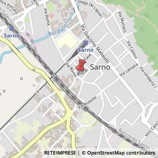 Mappa Via Roma, 55, 84087 Sarno, Salerno (Campania)