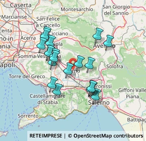 Mappa 84087 Sarno SA, Italia (13.1095)