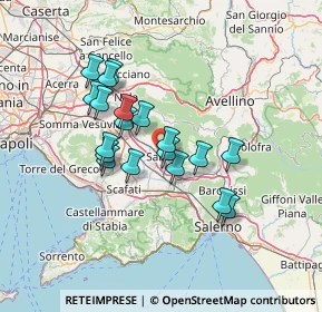 Mappa 84087 Sarno SA, Italia (12.20737)