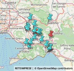 Mappa 84087 Sarno SA, Italia (10.7795)