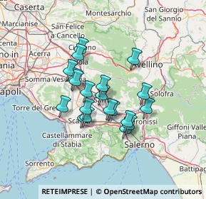 Mappa 84087 Sarno SA, Italia (10.9005)