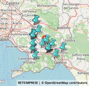 Mappa 84087 Sarno SA, Italia (10.121)
