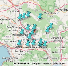 Mappa 84087 Sarno SA, Italia (6.68235)