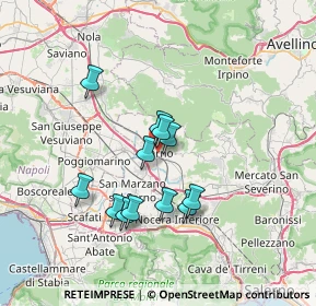 Mappa 84087 Sarno SA, Italia (6.23833)