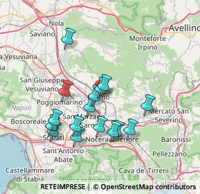 Mappa 84087 Sarno SA, Italia (7.02688)