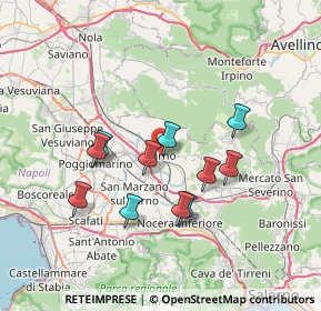 Mappa 84087 Sarno SA, Italia (6.65091)