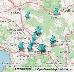 Mappa 84087 Sarno SA, Italia (7.25444)