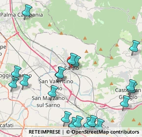 Mappa 84087 Sarno SA, Italia (6.126)