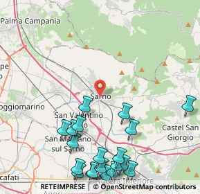 Mappa 84087 Sarno SA, Italia (6.006)