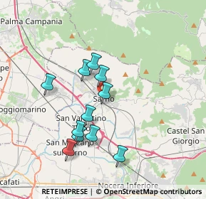 Mappa 84087 Sarno SA, Italia (3.43091)