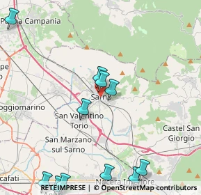 Mappa 84087 Sarno SA, Italia (5.85909)