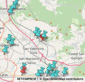 Mappa 84087 Sarno SA, Italia (6.55)