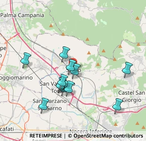 Mappa 84087 Sarno SA, Italia (3.62667)