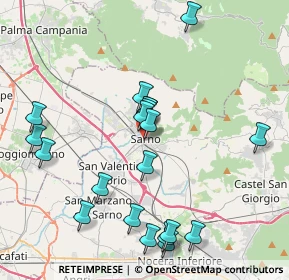Mappa 84087 Sarno SA, Italia (4.4855)