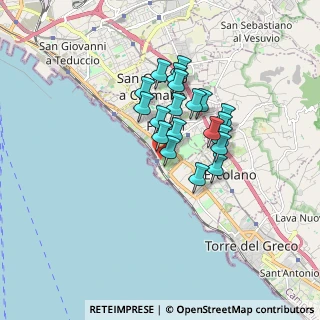 Mappa Piazza S. Pasquale, 80055 Portici NA, Italia (1.38)