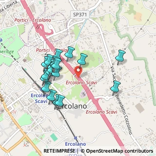 Mappa A3 Napoli - Reggio Calabria, 80056 Ercolano NA, Italia (0.459)